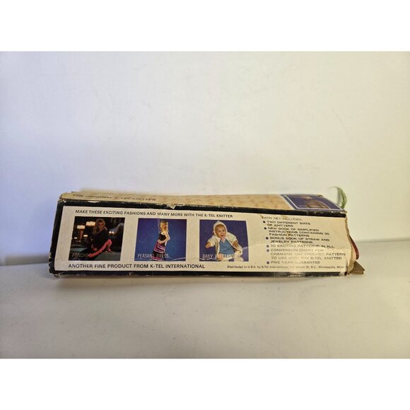 K-Tel Knitter Kit As Advertised On TV Patterns Crafty Vintage - Picture 2 of 8